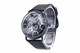 Emporio Armani Aviator Black Leather Automatic Mens Watch AR60028
