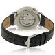 Bulova Automatic  Leather Mens Watch 98A187