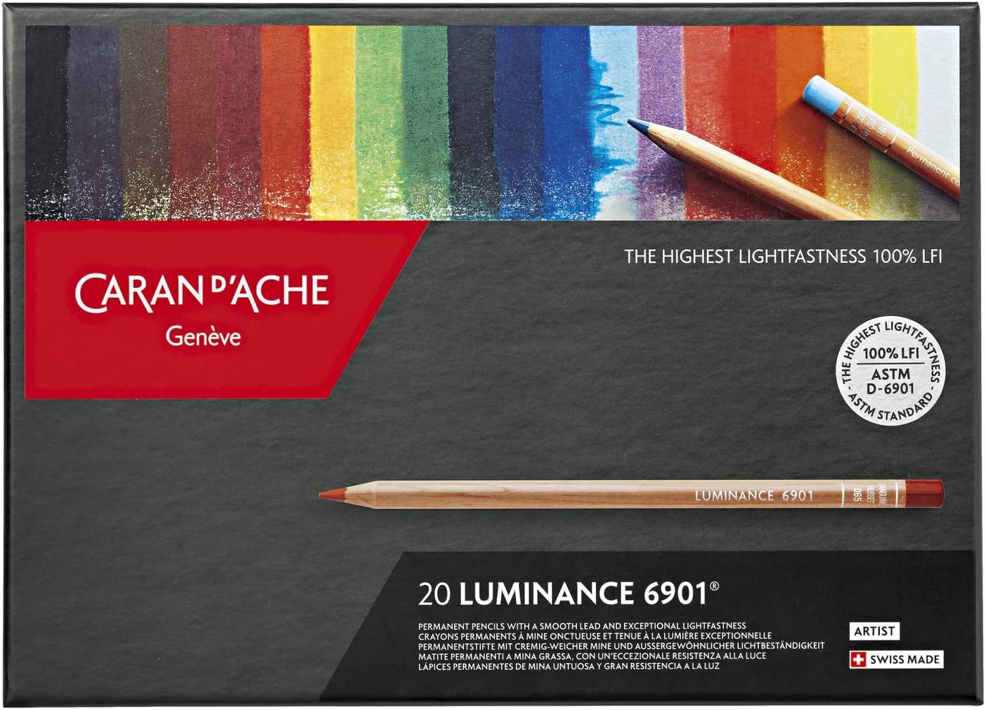 Caran DAche Luminance Colored Pencil Set of 20 6901.720