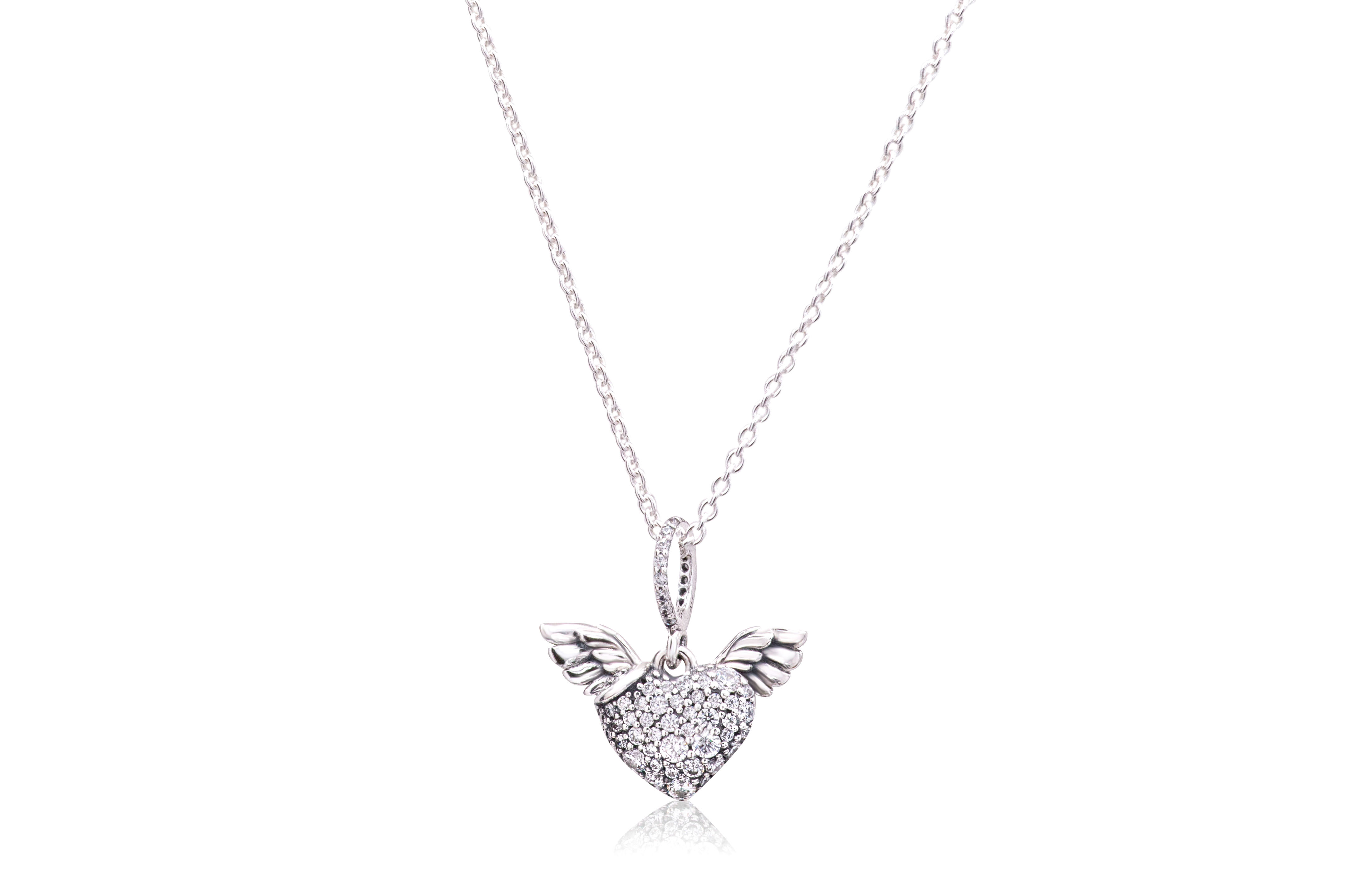 Buy Exquisite 925 Sterling Silver Angel Necklace. Imaginative and Charming.  Online in India - Etsy