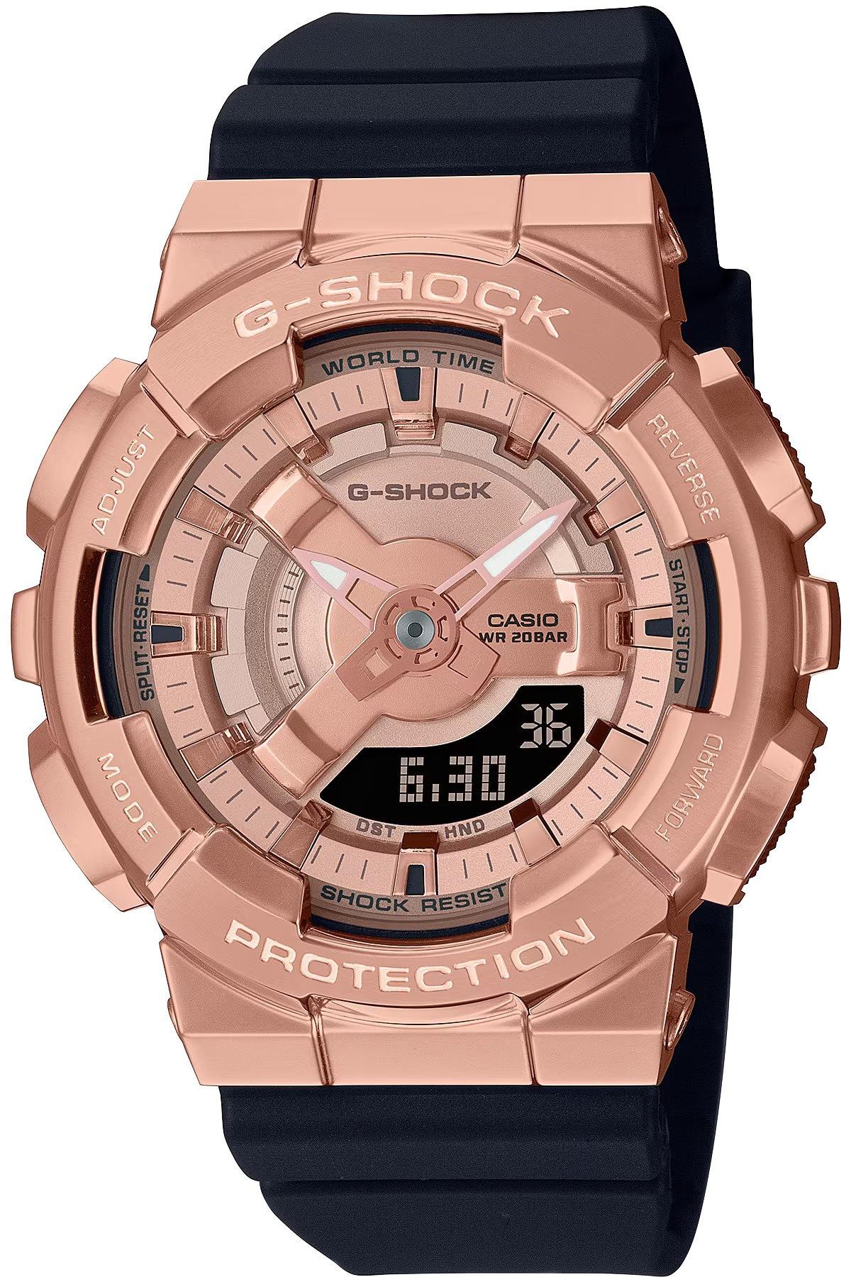 Casio G-Shock Analog-Digital Ladies Watch GMS110PG-1A Jacob Time Inc