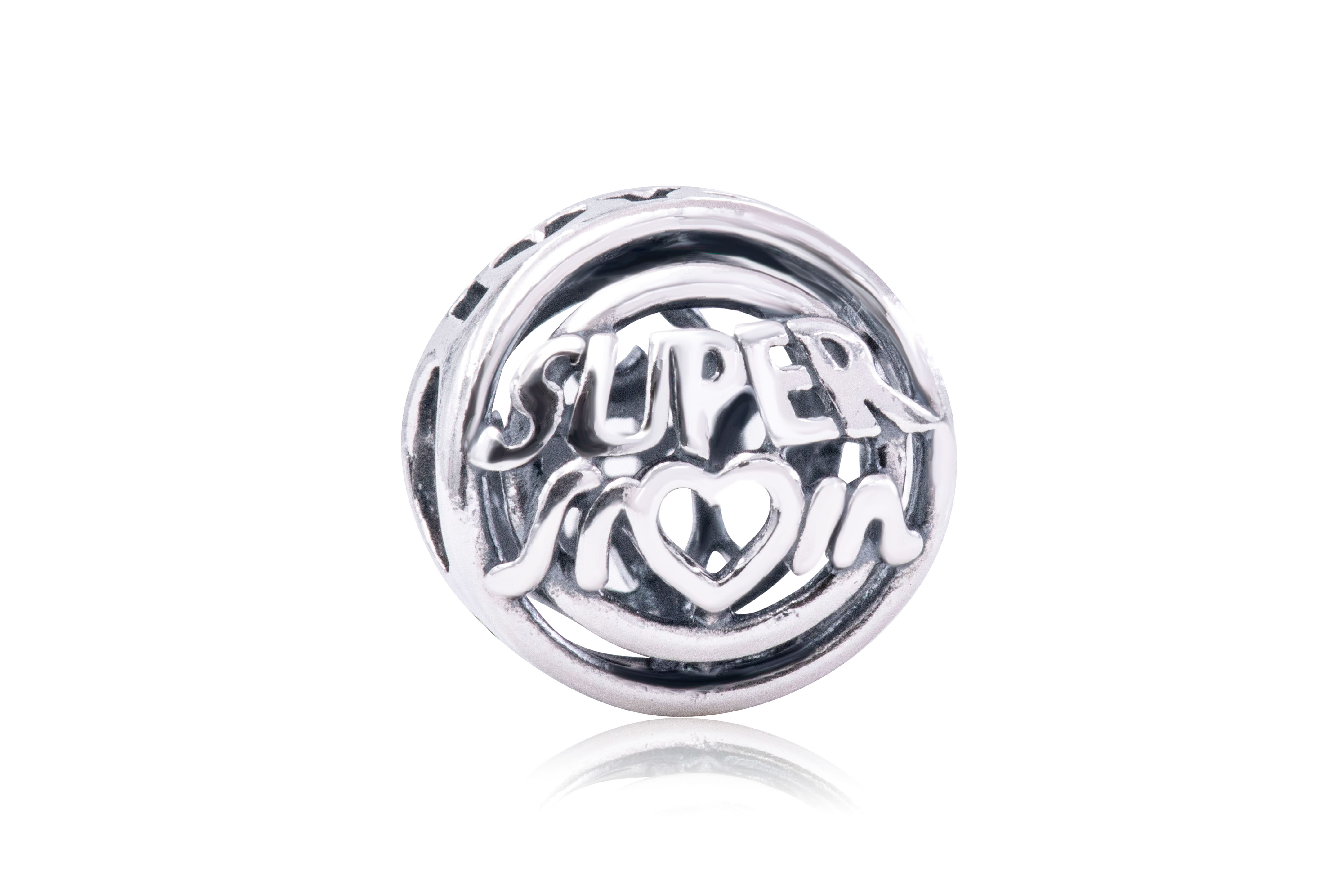 Pandora Mom Hero Openwork Charm 792644C00