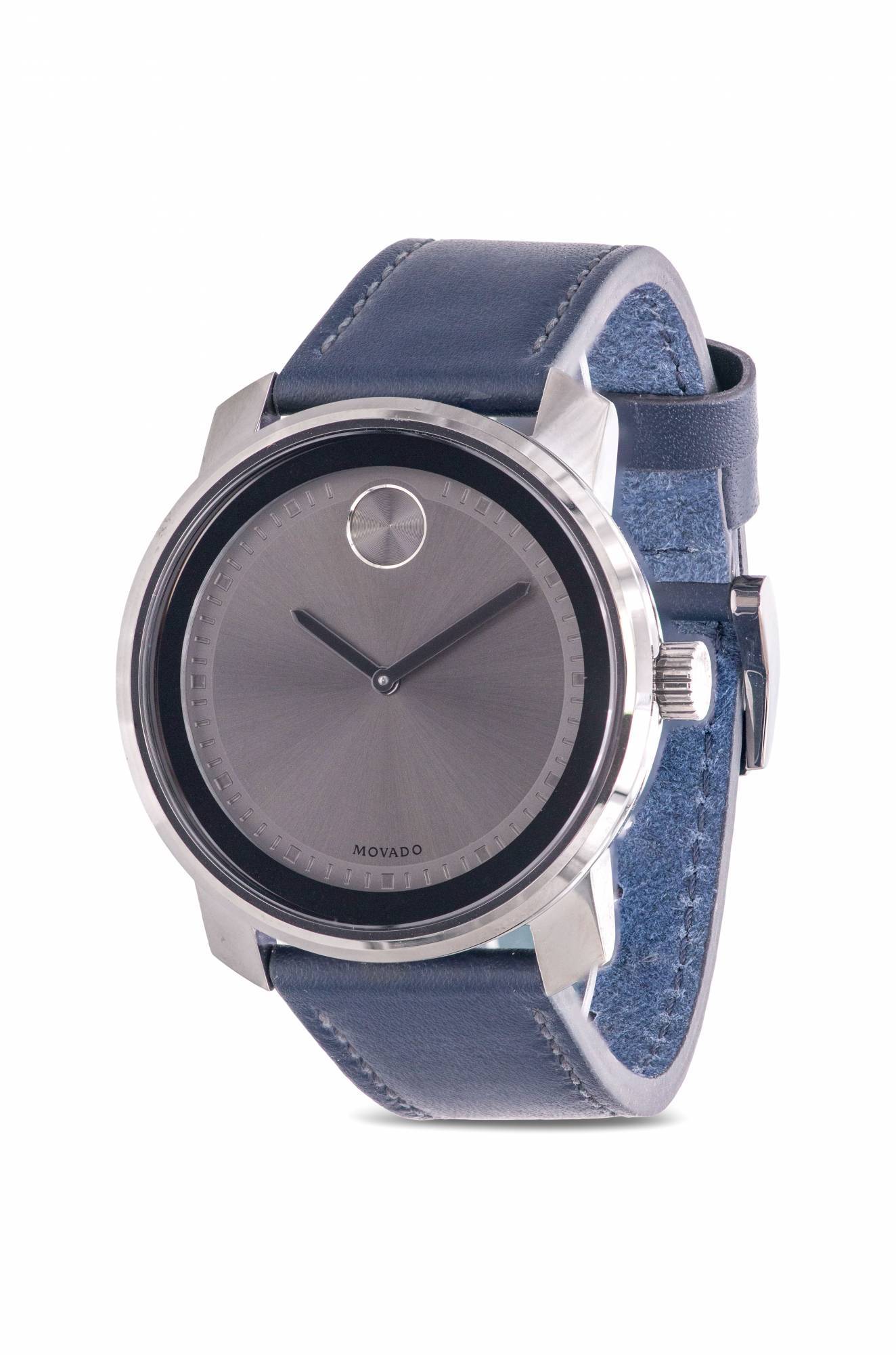 Movado Bold Gunmetal MEns Watch 3600673 - Jacob Time Inc