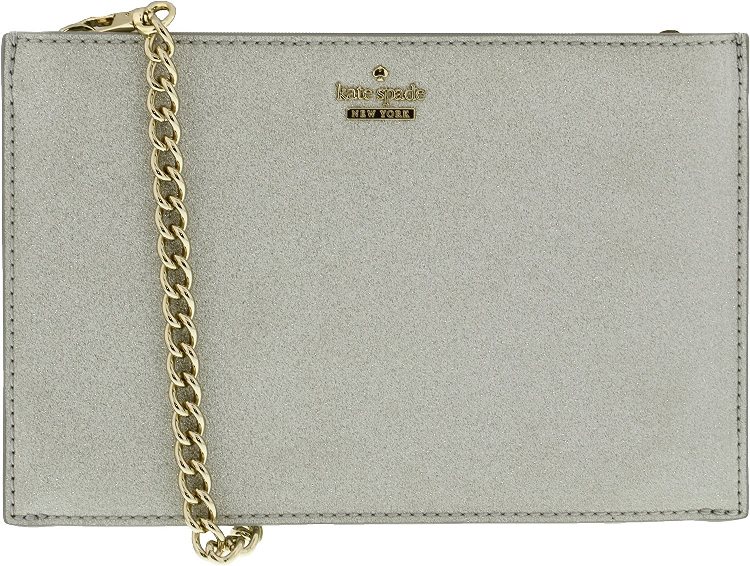 Kate Spade Burgess Court Mini Sima Crossbody Silver PWRU6022