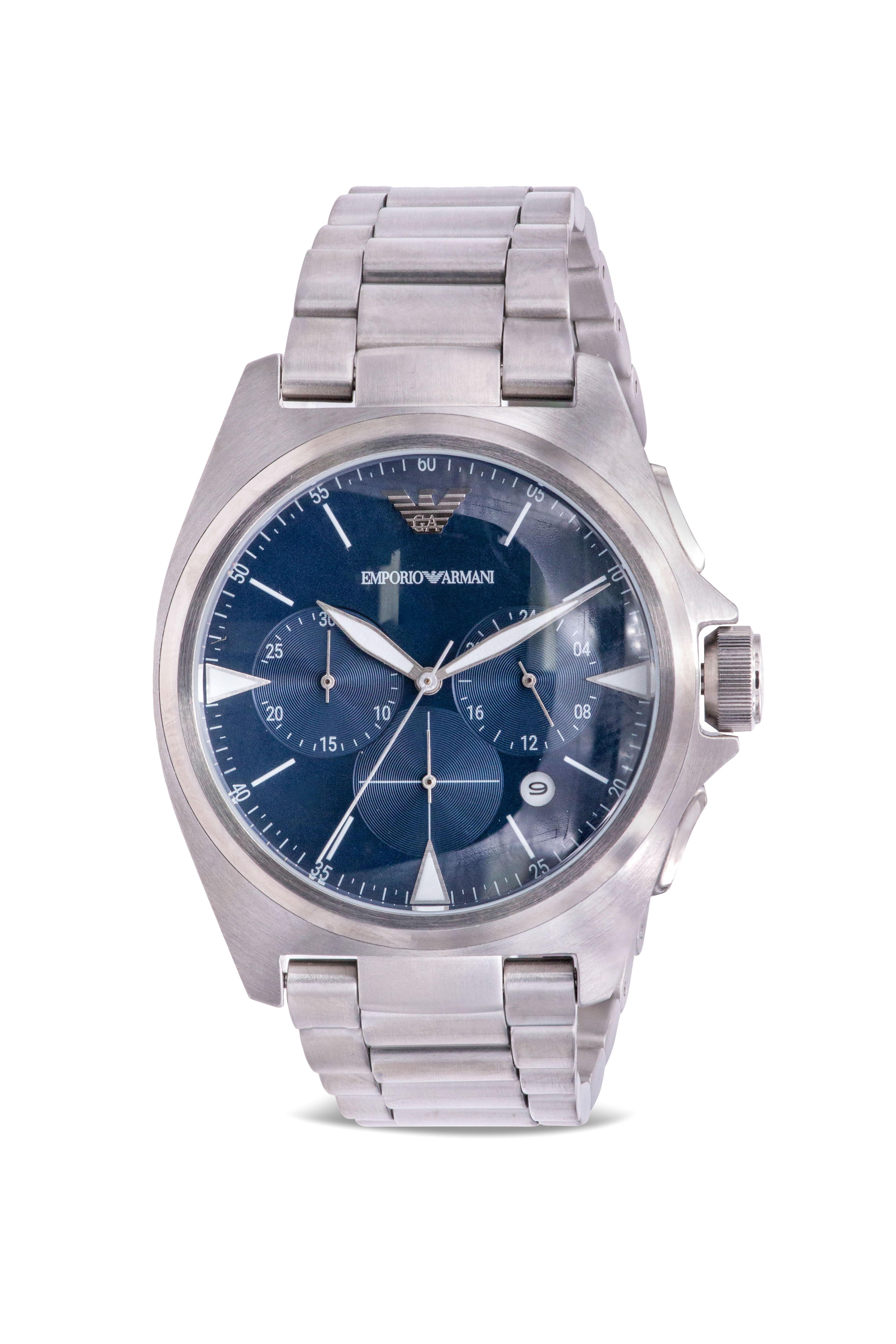 Emporio Armani Stainless Steel Mens Watch AR11411 - Jacob Time Inc