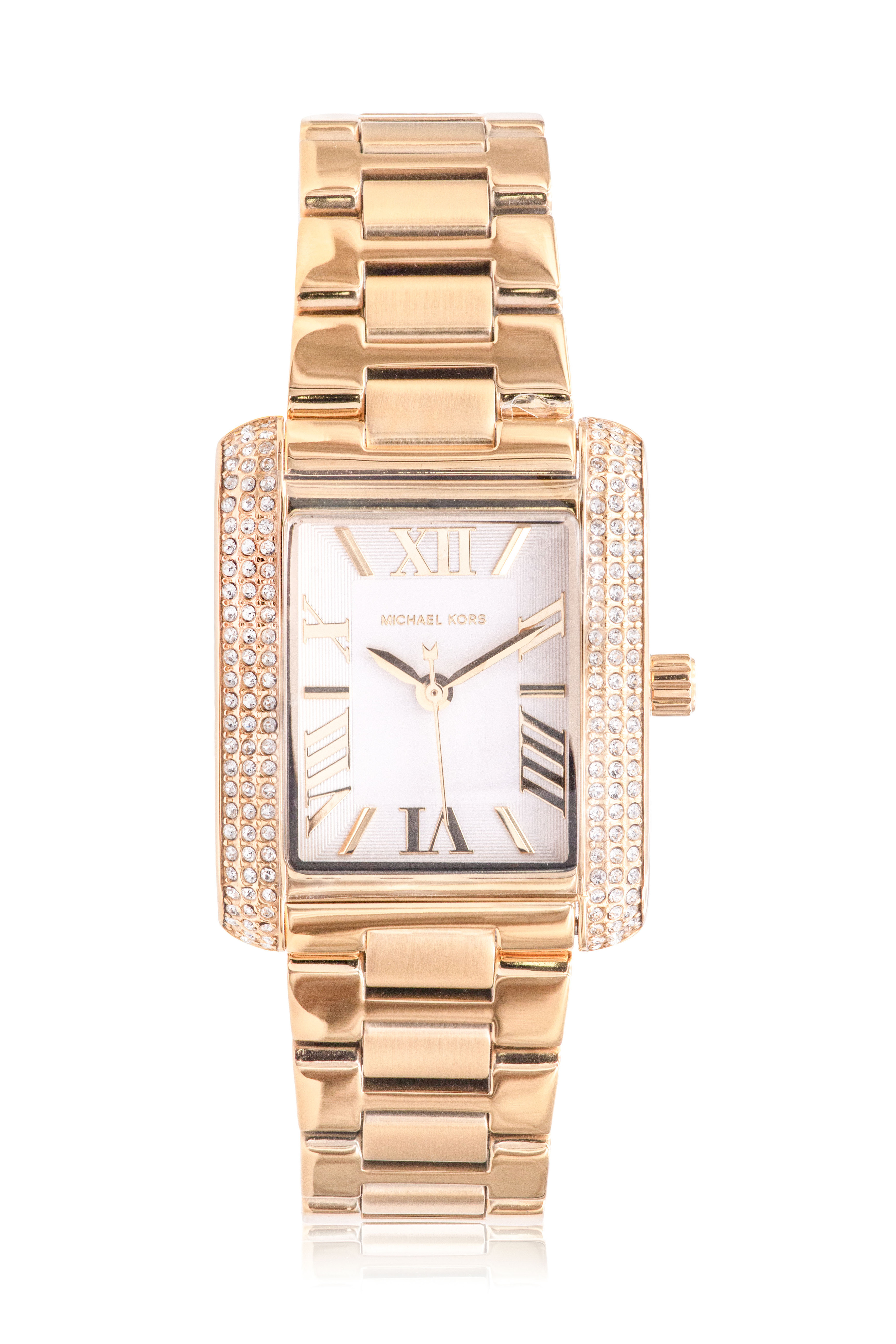 Michael Kors Mini Emery Pave Gold-Tone Ladies Watch MK4640