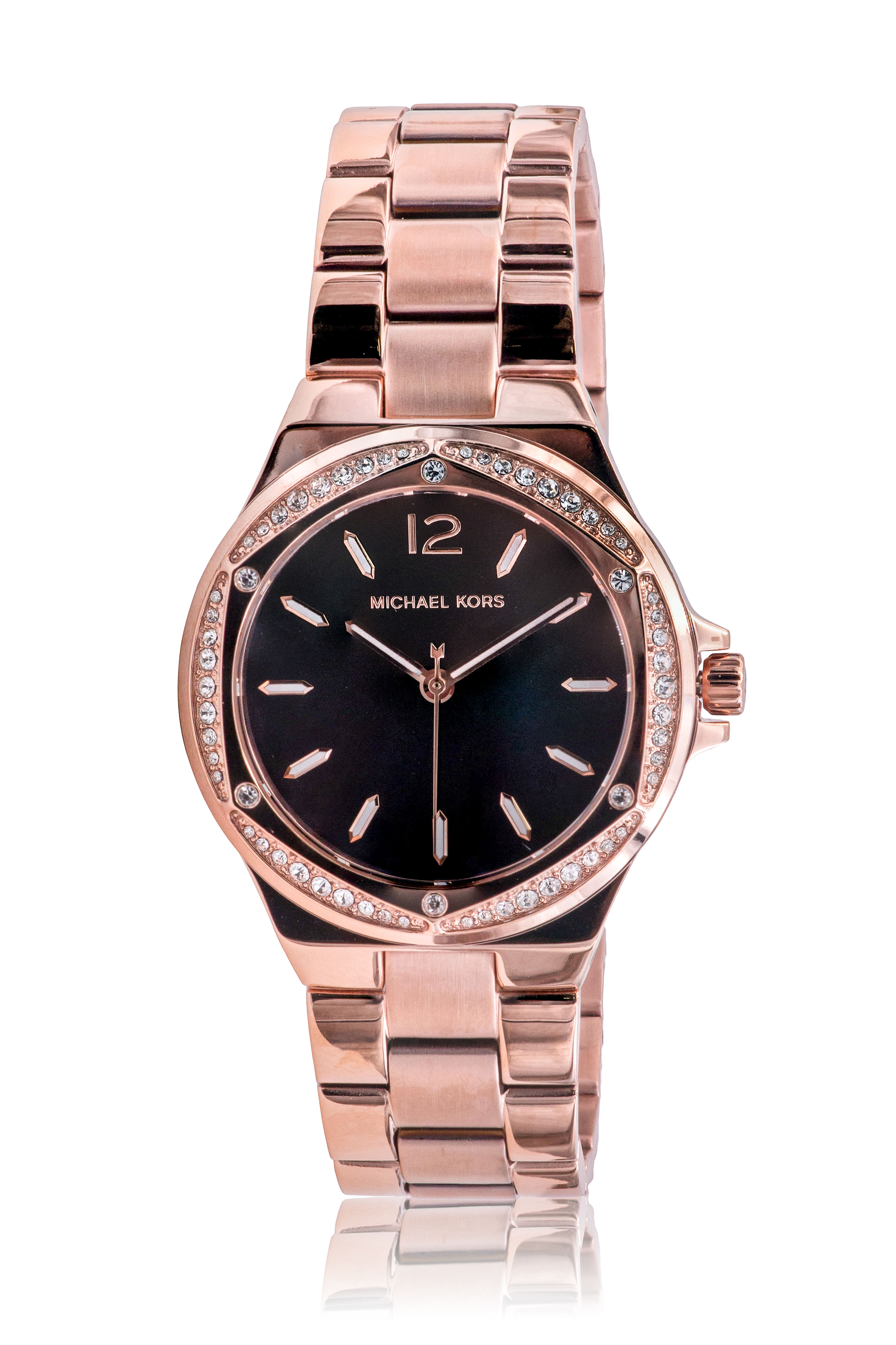 Michael Kors Lennox Rose Gold-Tone Ladies Watch MK7233 - Jacob