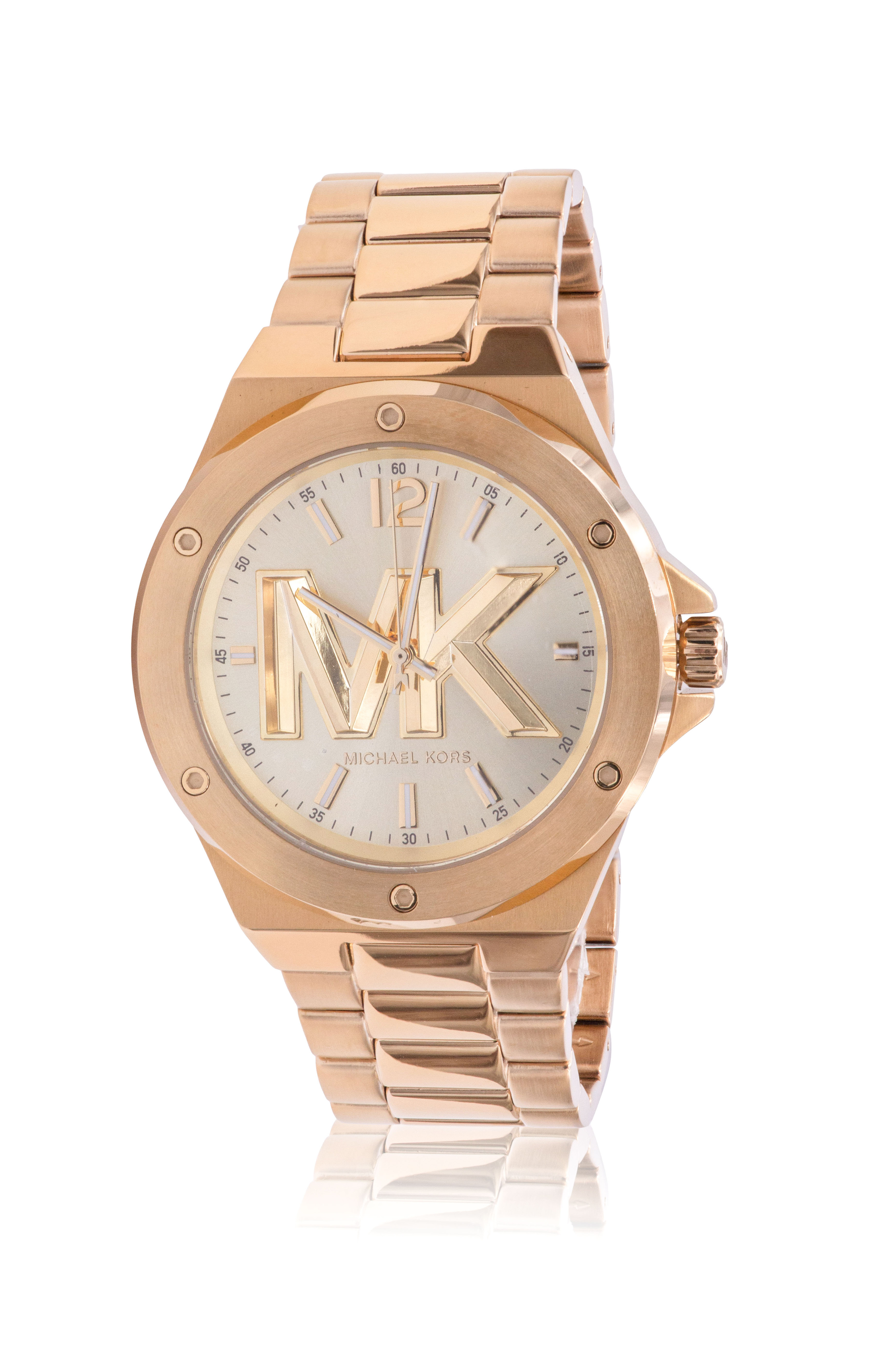 Michael Kors Lennox Gold-Tone Mens Watch MK8939 - Jacob Time Inc