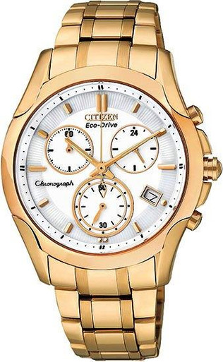 Citizen Ex1153-54d Women\'s Eco Drive Gold Tone Watch MSRP $250 Citizen Ex1153-54d Women main image 3