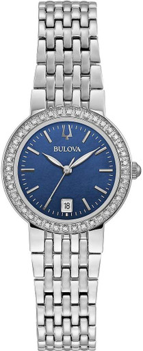 Bulova Classic Lady Diamond Ladies Watch 96R240 - Jacob Time Inc display picture 1