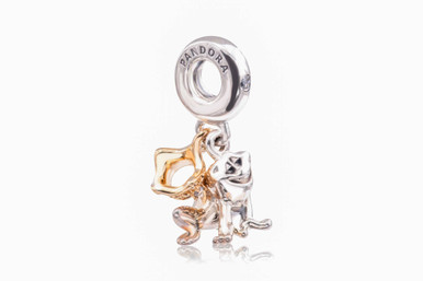 Pandora Disney Princess Tiana Frog Prince Dangle Charm 768740C01