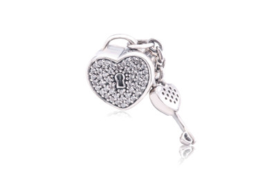 NEW 100% Pandora Sterling Silver & Clear CZ SPARKLE OF LOVE