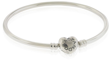 PANDORA Moments Silver Bangle Bracelet 596268-18 Jacob