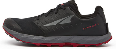 Altra Superior 5 Mens Trail Running Shoes - Black/Red  display picture 1