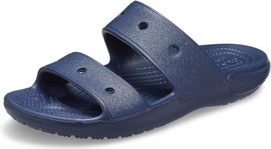 NCAI Men\'s Double Buckle‎ Sandals Croc Pattern Navy Blue Comfort Slides Size 45 Crocs Iconic Comfort Sandals Sliders Double strap Open Toe  main image 3