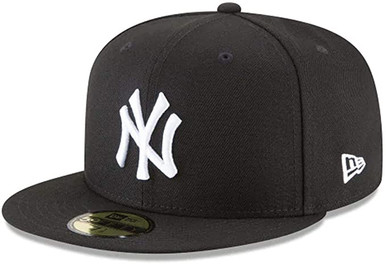 New Era New York Yankees Basic 59Fifty Fitted Cap Hat Black