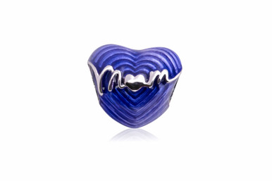 A♡ Winged Heart Mini Dangle Charm | Sterling silver | Pandora US