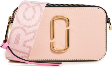 Marc Jacobs Womens The Snapshot Crossbody Bag - Rose Multi