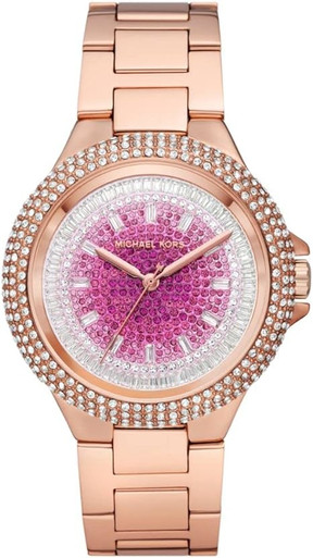 Michael Kors Camille Rose Gold-Tone Ladies Watch MK7340  display picture 3