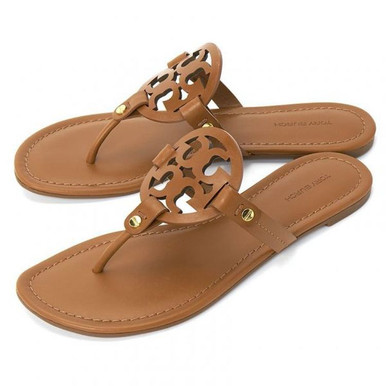 サンダル・ミュール TORY BURCH Women Sandals 154446 037 BROWN Miller Sandal: Women's Designer Sandals | Tory Burch