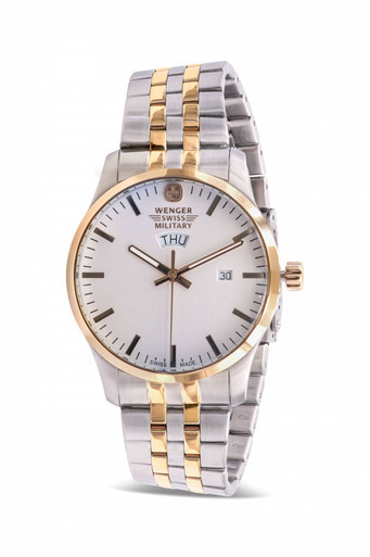 Wenger Swiss Military Terragraph Two-Tone Mens Watch