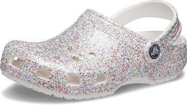 Crocs Kids Classic Sprinkle Glitter Clog - Multi - Jacob Time Inc