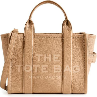 Marc Jacobs The Leather Small Tote Bag - Camel/Tan
