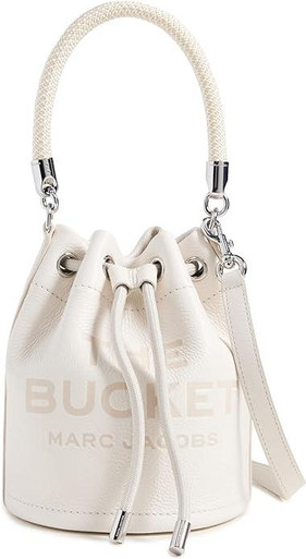 Marc Jacobs The Leather Bucket Bag - Cotton/Silver H652L01PF22-140