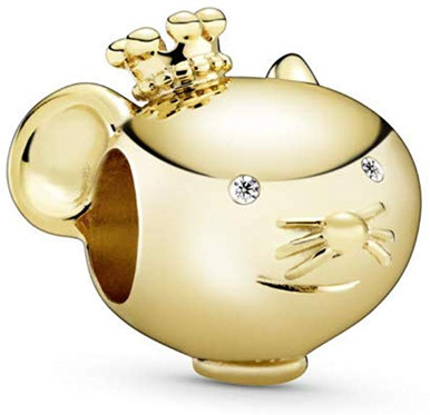 PANDORA Shining Rat Charm - 768587C01 - Jacob Time Inc