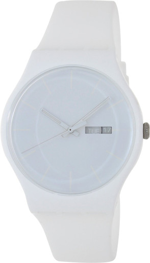 Swatch 'White Rebel' Watch SUOW701 - Jacob Time Inc