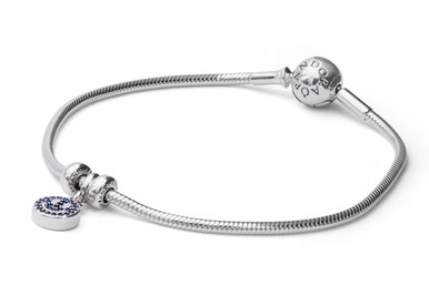 アクセサリー Pandora bracelet Pandora - Brandclub - PANDORA Silver Charm Bracelet with