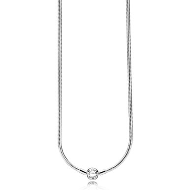 Pandoraネックレス PANDORA Pandora Moments Snake Chain Necklace 590742HV-42 - Jacob