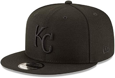 New Era Kansas City Royals MLB Basic Snapback Black on Black  display picture 1
