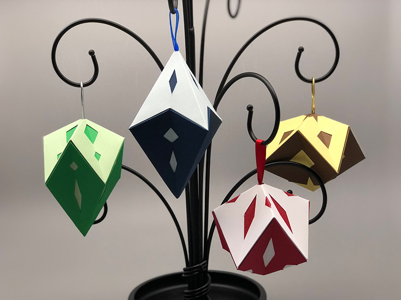 Soul Gems | Set of 4 Ornaments