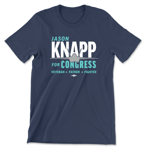 Jason Knapp - Mint (Unisex Navy Tee)