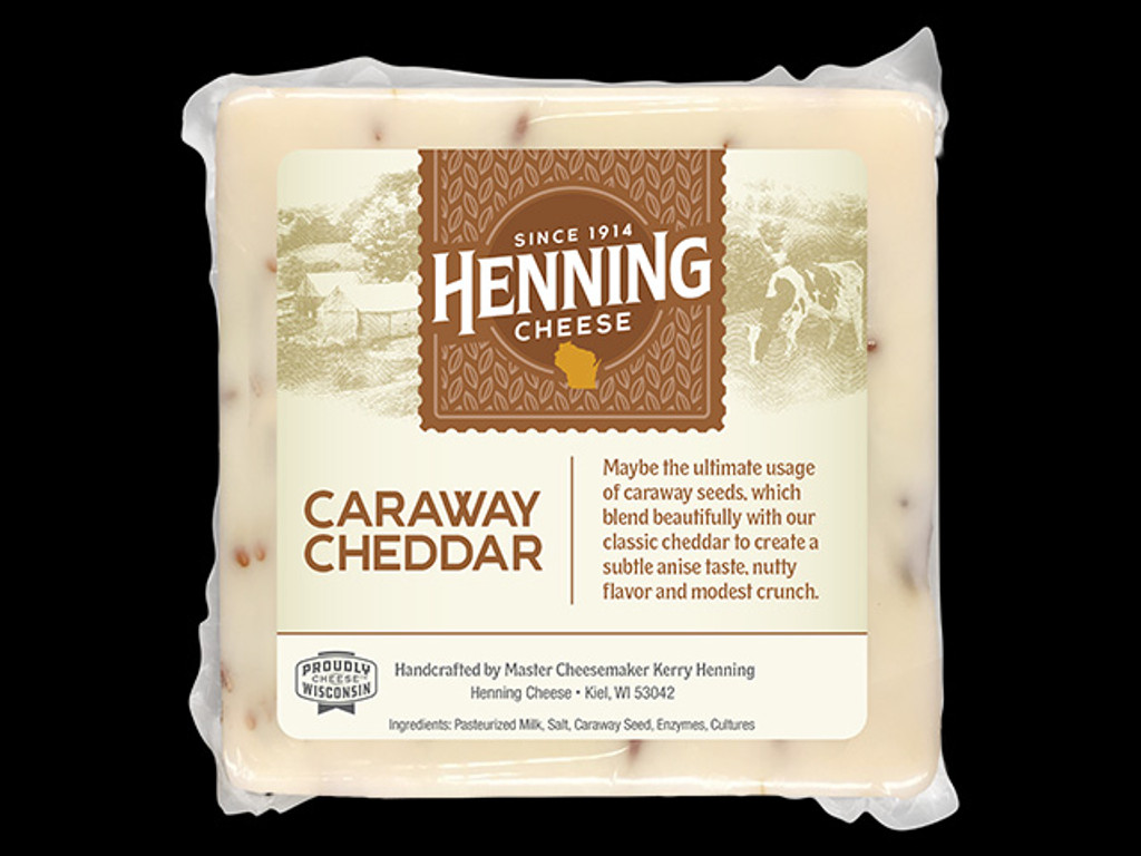 Henning's Caraway Cheddar Cheese