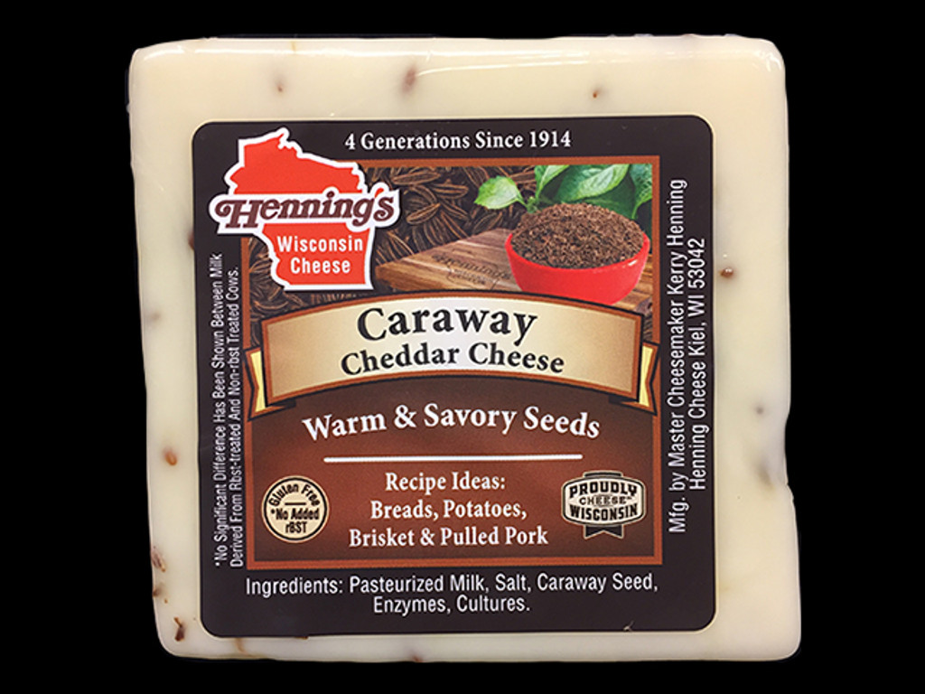 Henning's Caraway Cheddar Cheese
