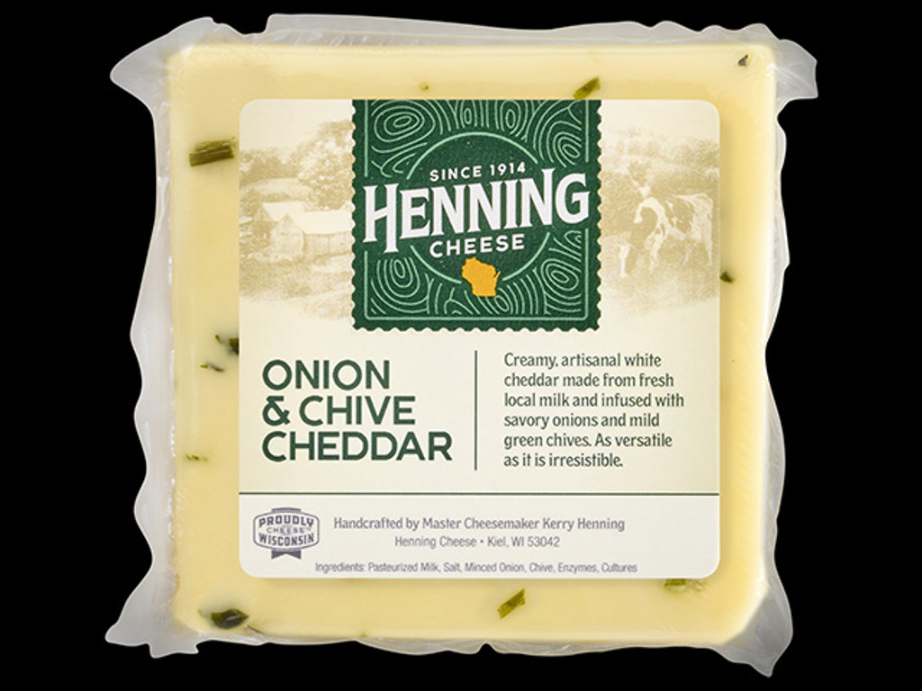 Henning's Onion & Chive Cheddar Cheese