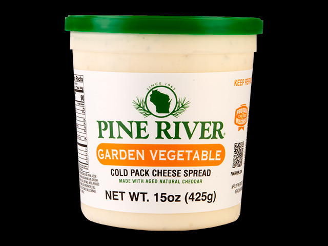 Pine River - Garden Vegetable Cheese Spread - Large