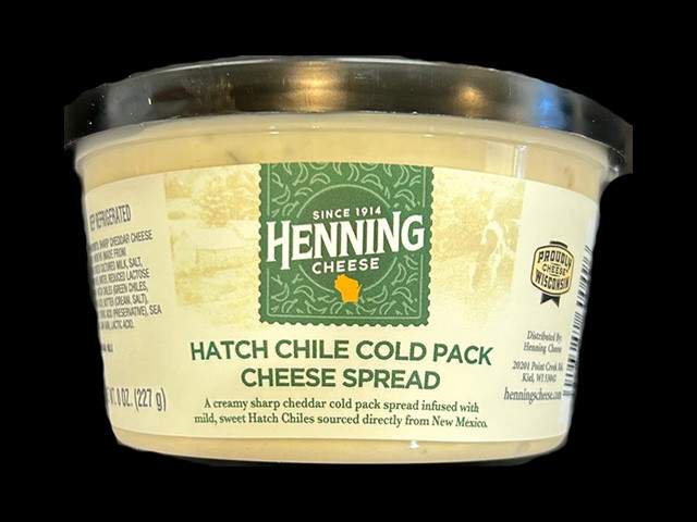 Henning's Hatch Pepper Cheese Spread