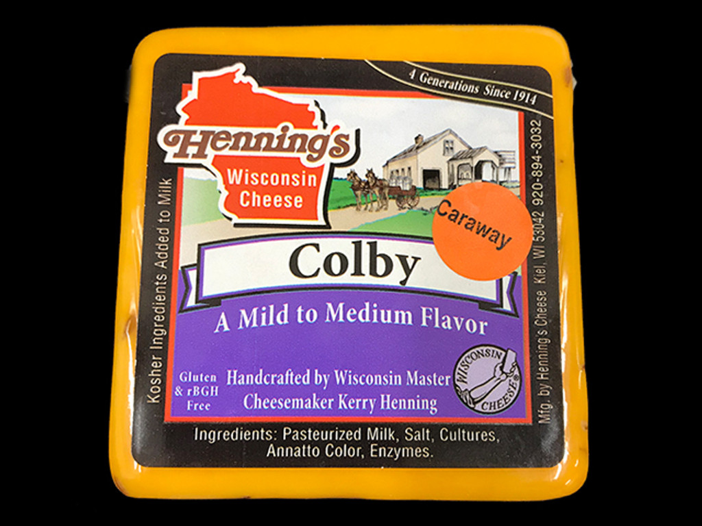 Henning's Caraway Colby Cheese