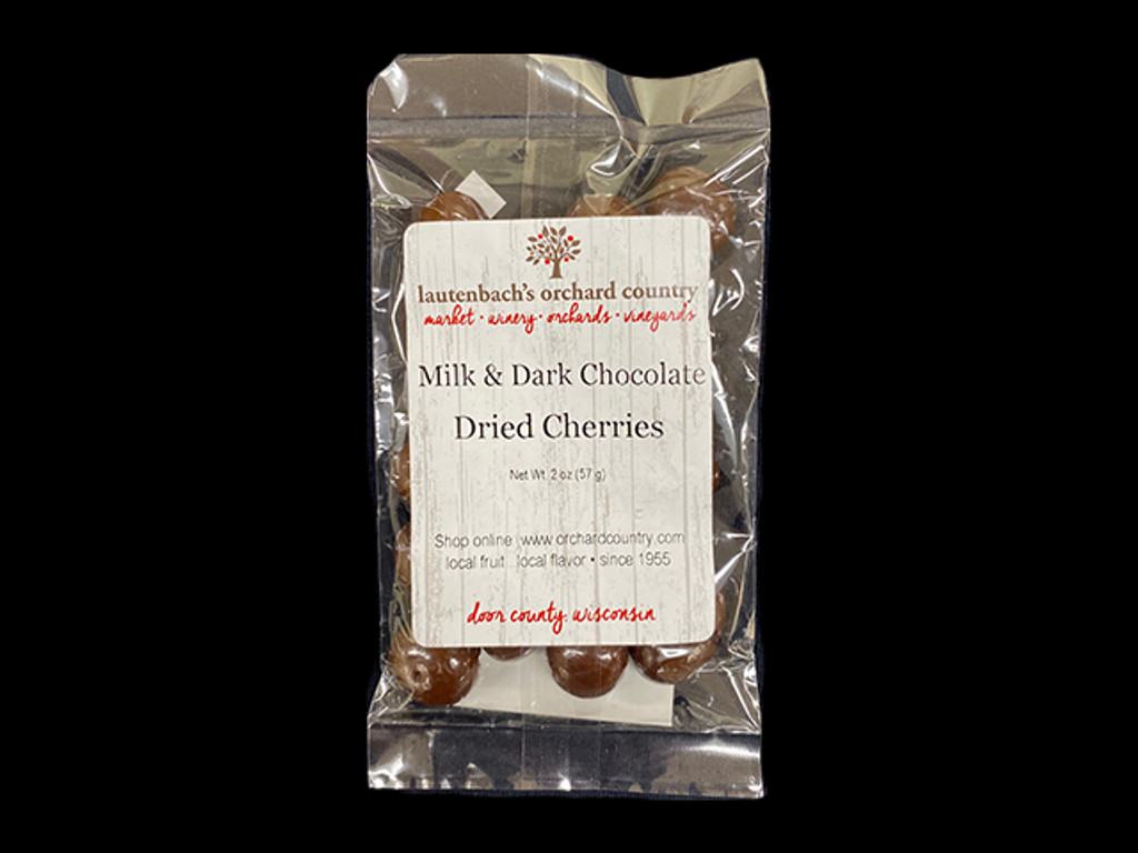 Lautenbach's Orchard Country - Milk & Dark Chocolate Dried Cherries - Small