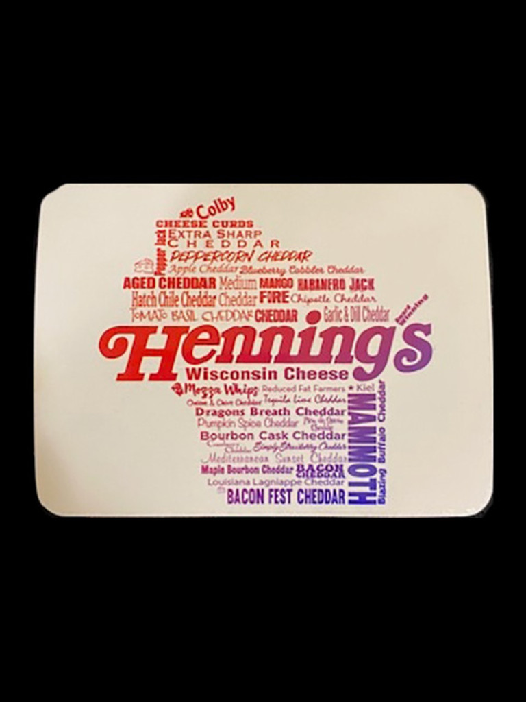 Henning's Cheese Decal/Sticker