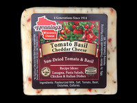 Henning's Tomato Basil Cheddar Cheese