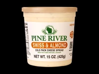 Pine River - Swiss & Almond Cheese Spread - Large