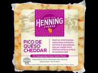 Henning's Pico de Queso Cheddar Cheese