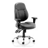 Storm Operator Chair black leather meath