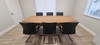 Alto meeting table and 6 Cante meeting chairs