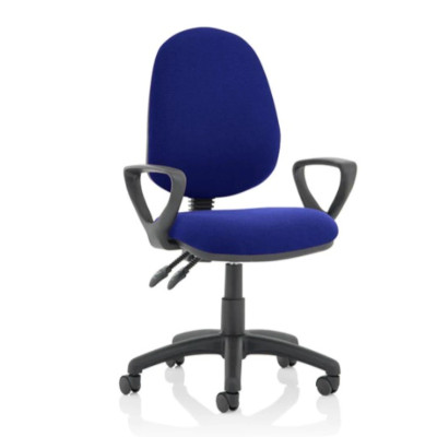 Eclipse Plus II Lever Task Operator Chair stevia blue meath