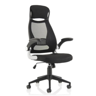 Saturn High Mesh Back Black Executive Office Chair meath